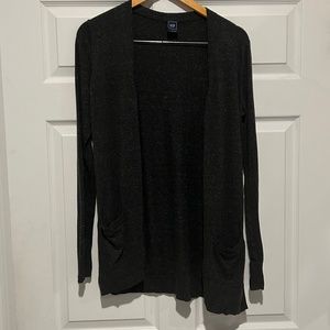 Gap Black Long Cardigan